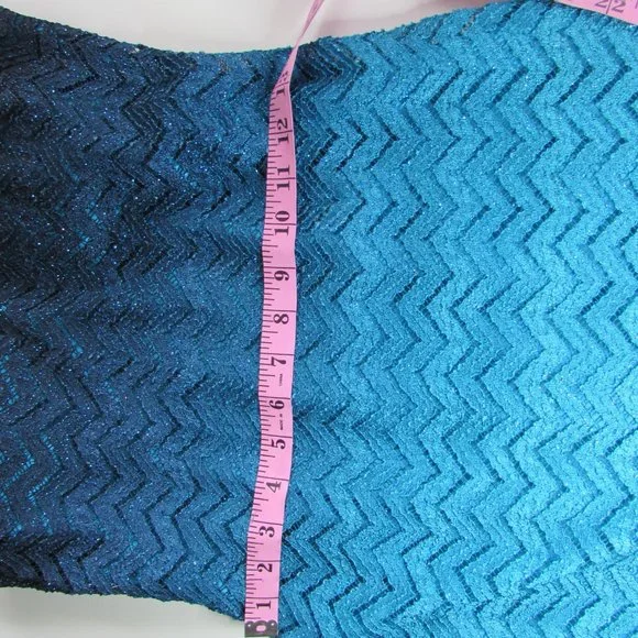 Mermaid Prom Sparkly Ombre Strapless Dress Juniors 5 - Picture 5 of 13